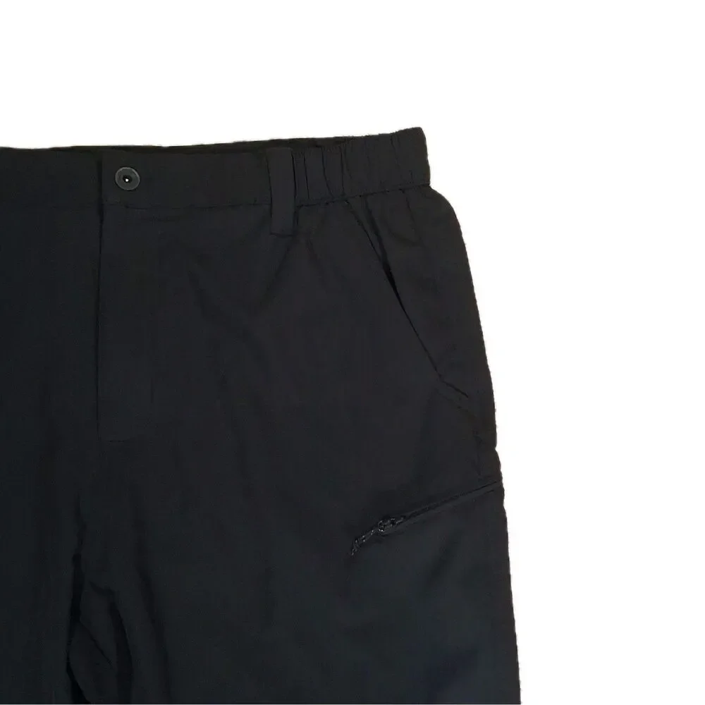 ​WEATHERPROOF VINTAGE MEN'S SIZE 38 PERFORMANCE TECH SHORTS BLACK STRETCH 187043